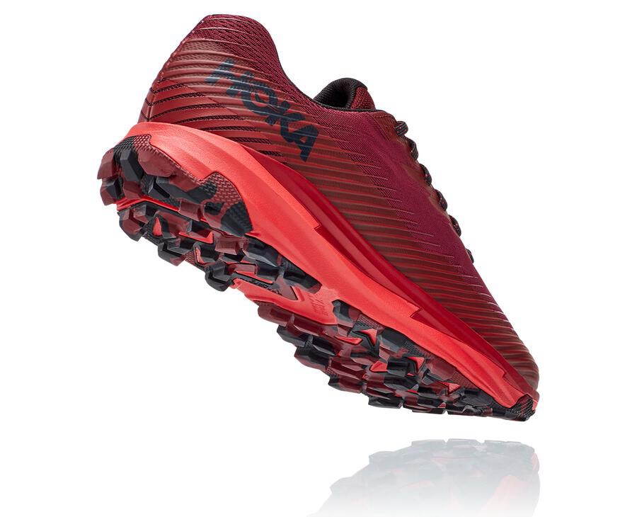 Hoka One One Trail Schoenen Heren - Torrent 2 - Rood - NU6597312